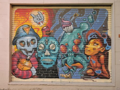 Barrio del Carmen, murales, Valencia, Cabiria Magni