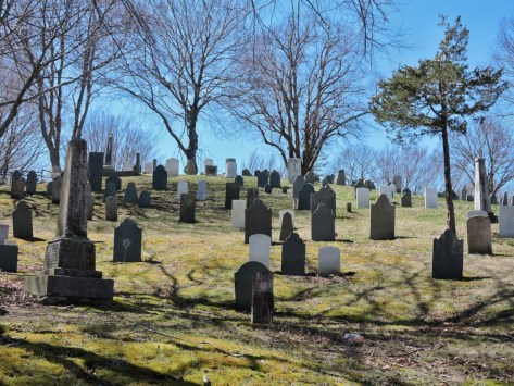 Plymouth, il cimitero sulla collina. USA, Cabiria Magni